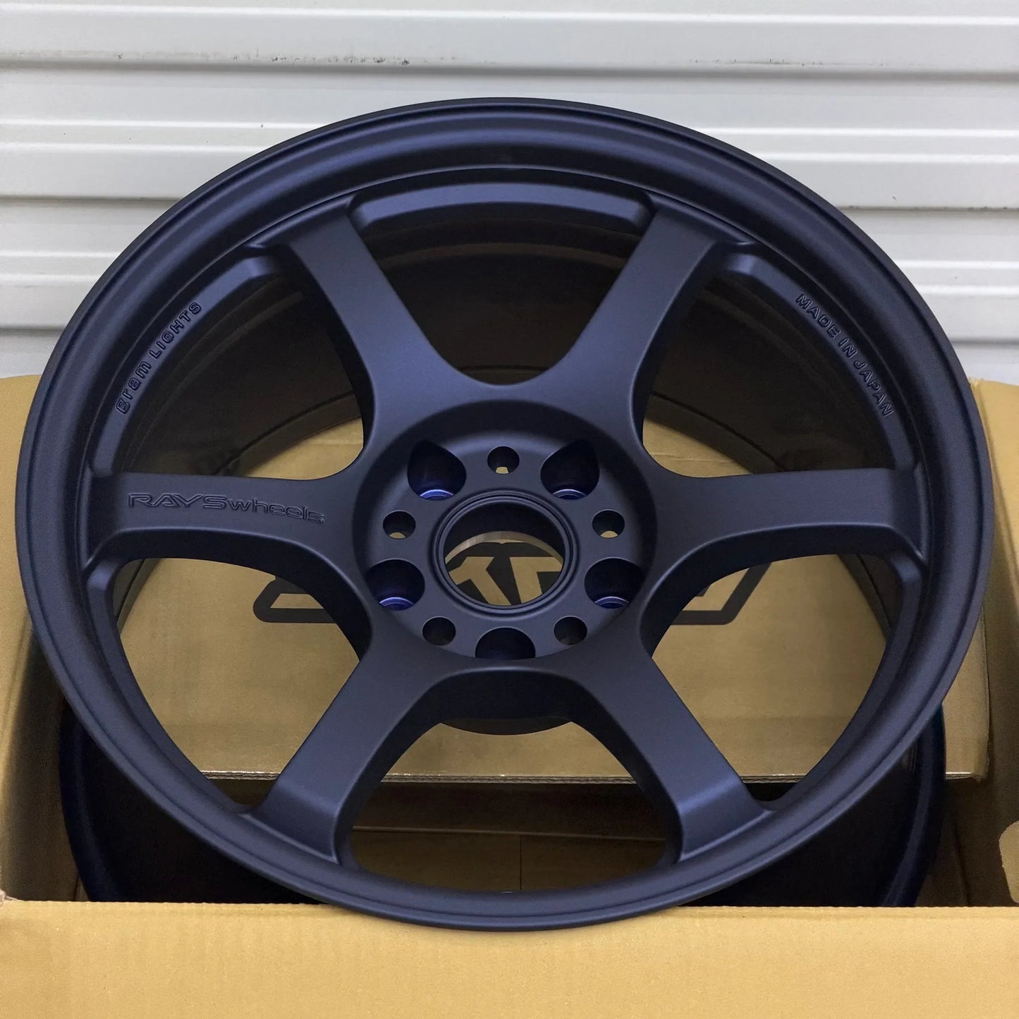 Gram Lights 57DR Overseas Limited 17x9 +12 5x114.3 Admiral Blue (SET)
