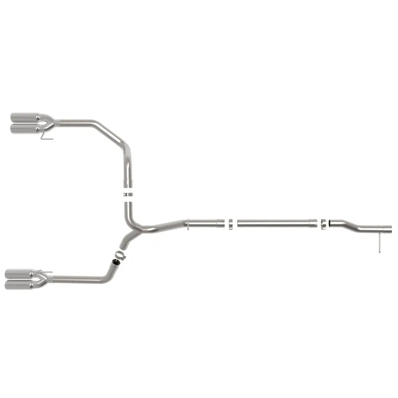 aFe GM Trucks 23-24 L6-3.0L Vulcan SS DPF-Back Exhaust | Silverado/Sierra (19-26) (49-34146-P)