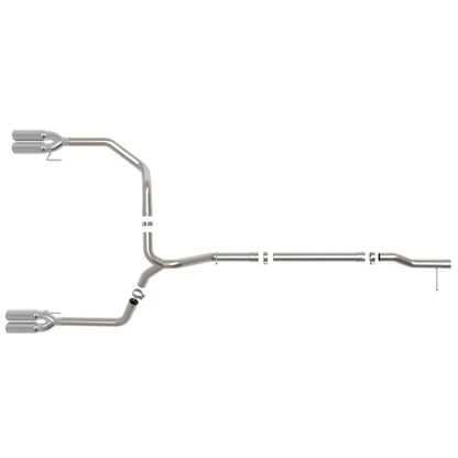 aFe GM Trucks 23-24 L6-3.0L Vulcan SS DPF-Back Exhaust | Silverado/Sierra (19-26) (49-34146-P)