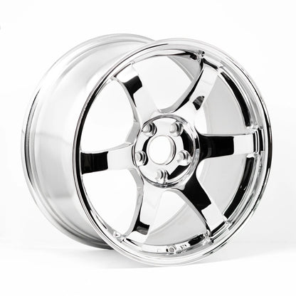 Volk Racing TE37 Saga SL M-Spec 18x9.5 +39 5x114.3 Chrome Plating (SET)