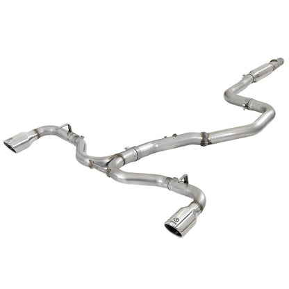 aFe Takeda 3in to 2.5in SS Cat-Back Exhaust | Hyundai Elantra GT Sport (18-20) (49-37003-1P)