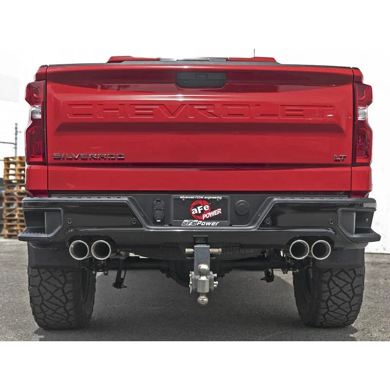 aFe GM Trucks 23-24 L6-3.0L Vulcan SS DPF-Back Exhaust | Silverado/Sierra (19-26) (49-34146-P)