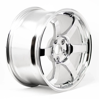 Volk Racing TE37 Saga SL M-Spec 18x9.5 +39 5x114.3 Chrome Plating (SET)
