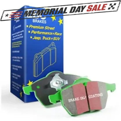 EBC Greenstuff Front Brake Pads | Multiple Volkswagen / Audi Fitments (DP22150)