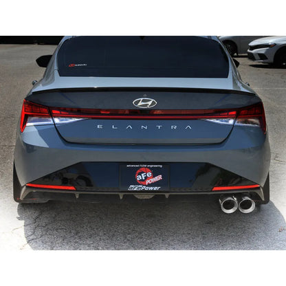 aFe Takeda Axle-Back Exhaust Hyundai Elantra N Line 21-25 | (49-37045-P)