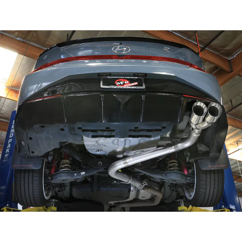 aFe Takeda Axle-Back Exhaust Hyundai Elantra N Line 21-25 | (49-37045-P)