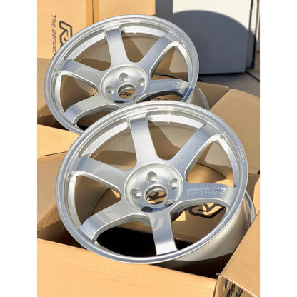 Volk Racing TE37 Saga S-Plus 19x10 +8, 19x11 +18 5x112 Diamond Silver (SET)
