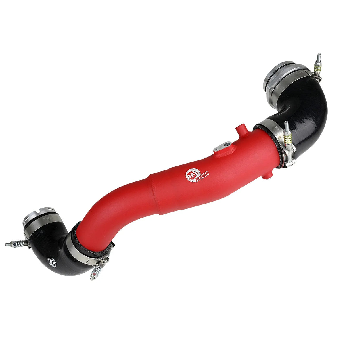 aFe 3in Red Intercooler Tube | Toyota Supra 3.0L (20) (46-20398-R)
