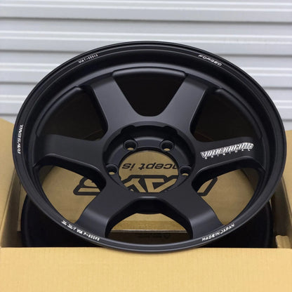 Volk Racing TE37 Ultra Large PCD M-Spec 18x9 +15 6x139.7 Matte Black (SET)