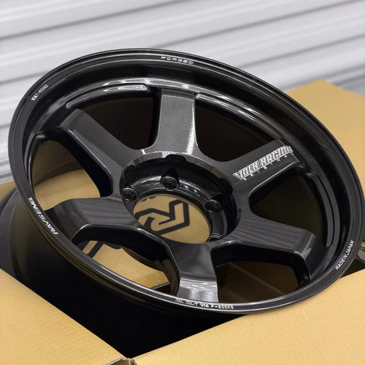Volk Racing TE37 Ultra Large PCD M-Spec 18x8 +0 6x139.7 Diamond Dark Gunmetal (SET)