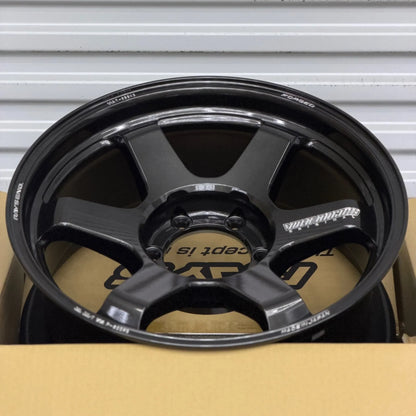 Volk Racing TE37 Ultra Large PCD M-Spec 18x8 +0 6x139.7 Diamond Dark Gunmetal (SET)