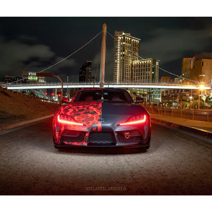 Oracle 20-21 Toyota Supra RGB+A Headlight DRL Kit | Supra (19-26) (1400-335)