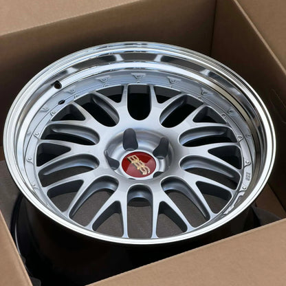BBS RT88 20x10 +7, 20x11 +14 5x112 Brilliant Silver (SET)