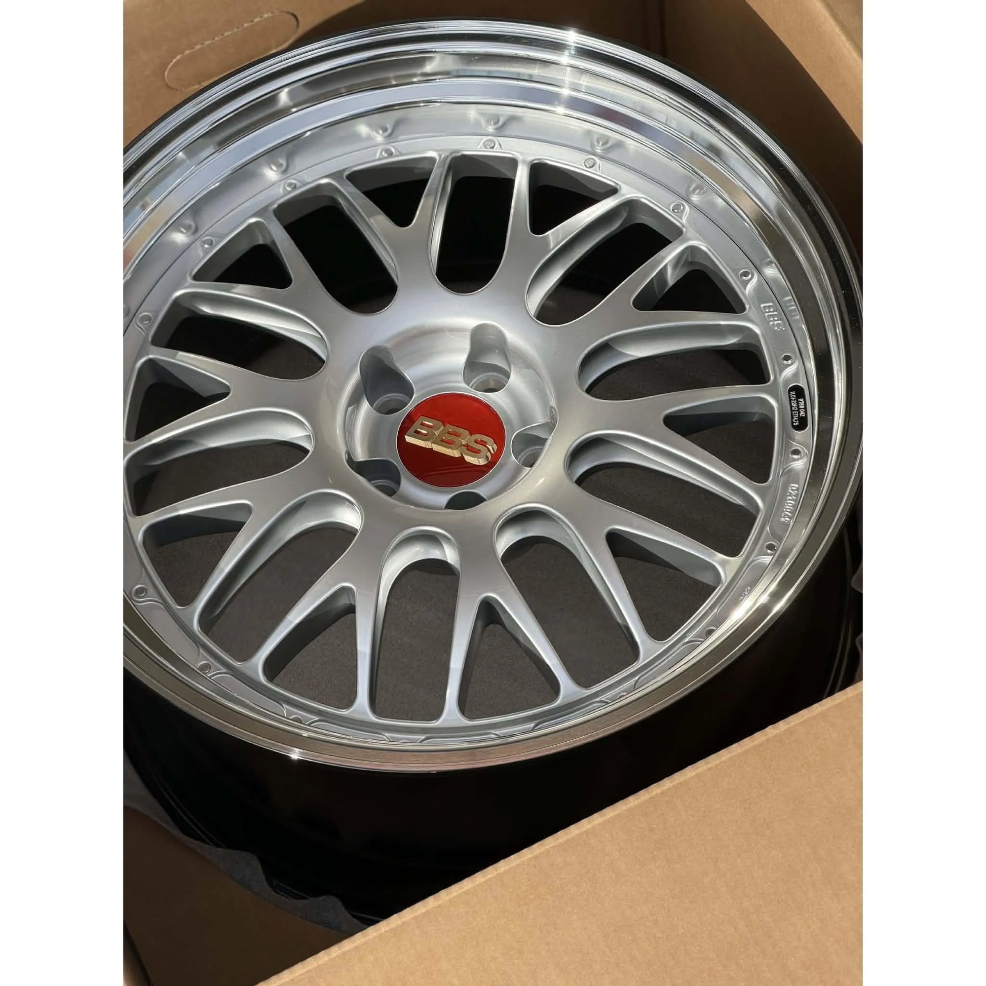 BBS RT88 20x10 +7, 20x11 +14 5x112 Brilliant Silver (SET)