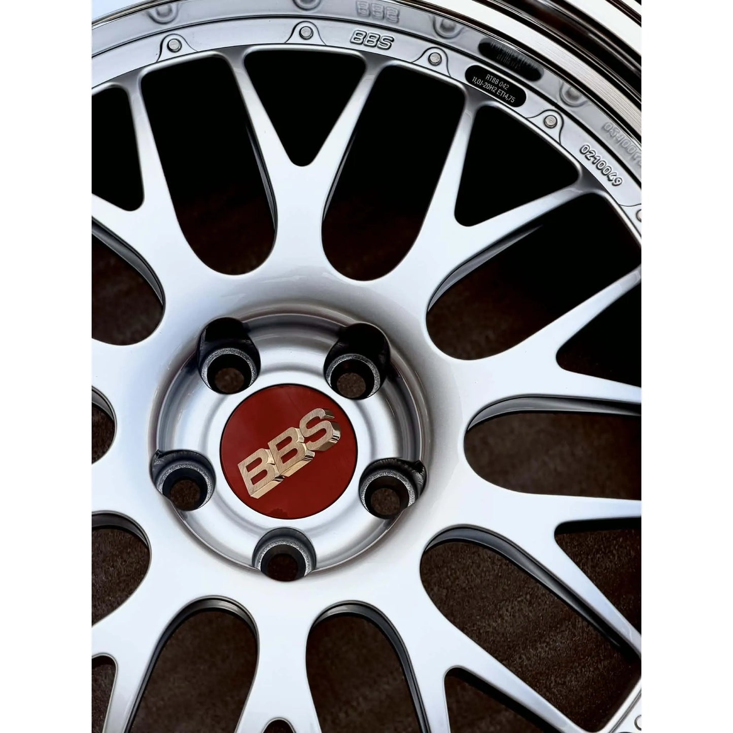 BBS RT88 20x10 +7, 20x11 +14 5x112 Brilliant Silver (SET)