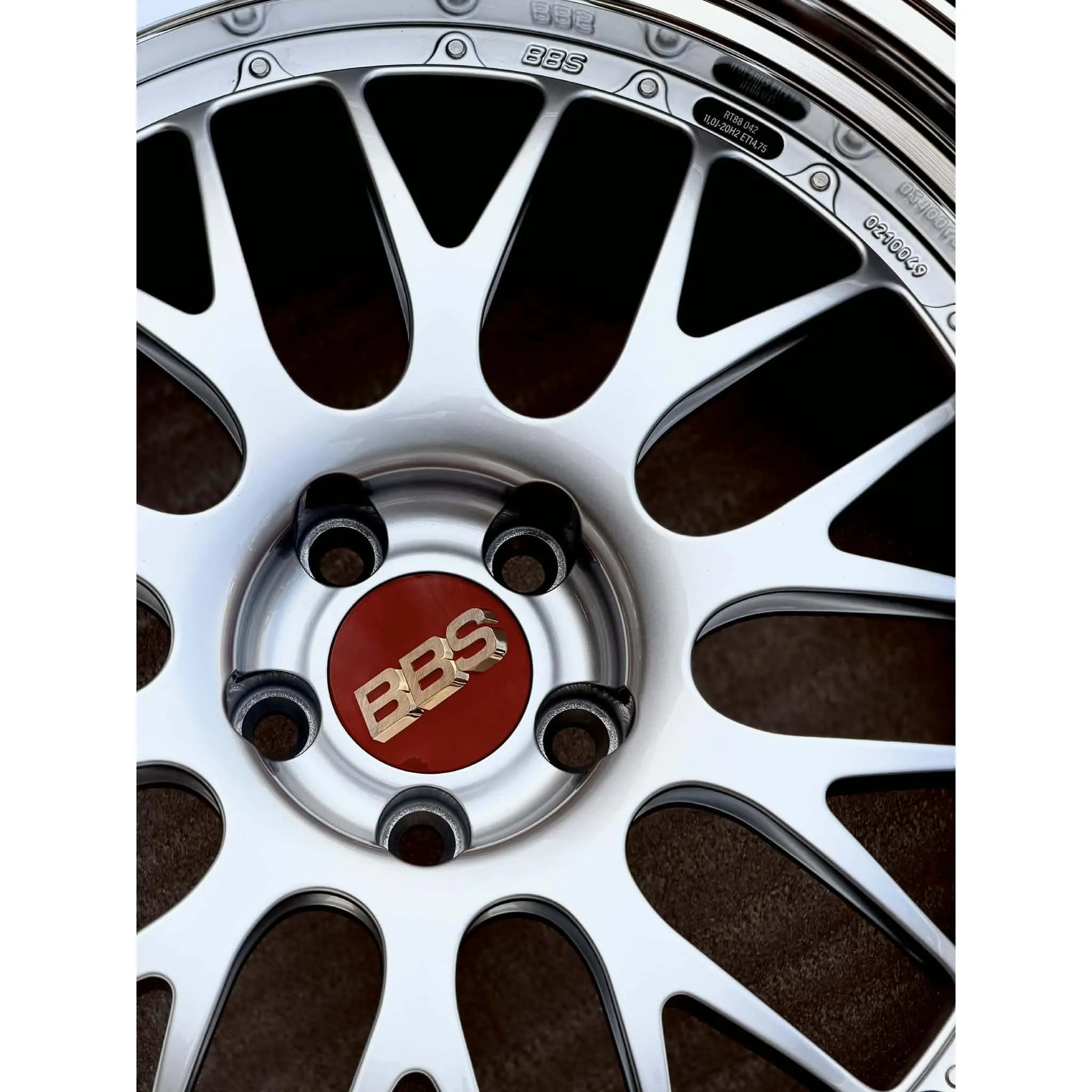 BBS RT88 20x10 +7, 20x11 +14 5x112 Brilliant Silver (SET)
