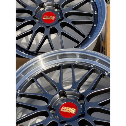 BBS LM 20x9 +42, 21x12 +64 5x130 Diamond Black (SET)