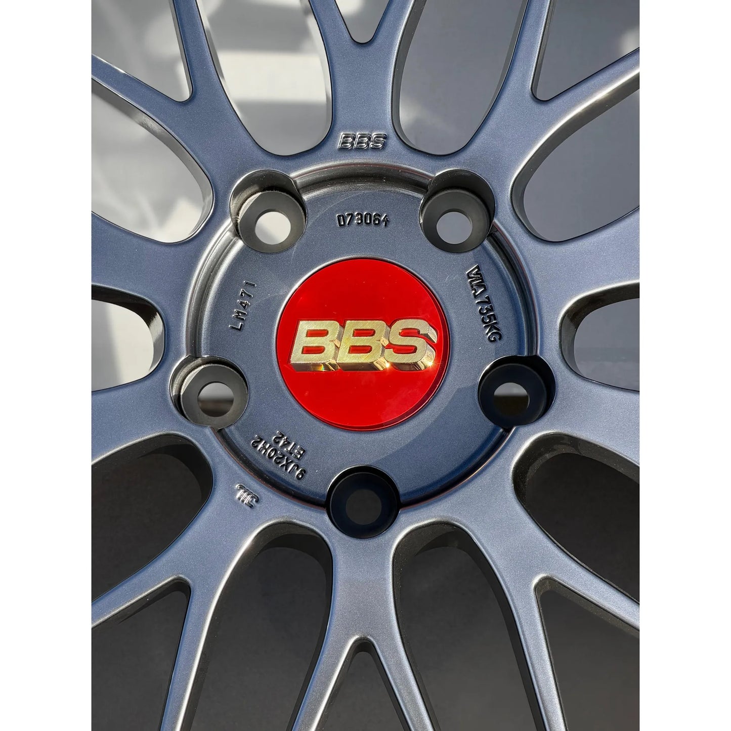 BBS LM 20x9 +42, 21x12 +64 5x130 Diamond Black (SET)