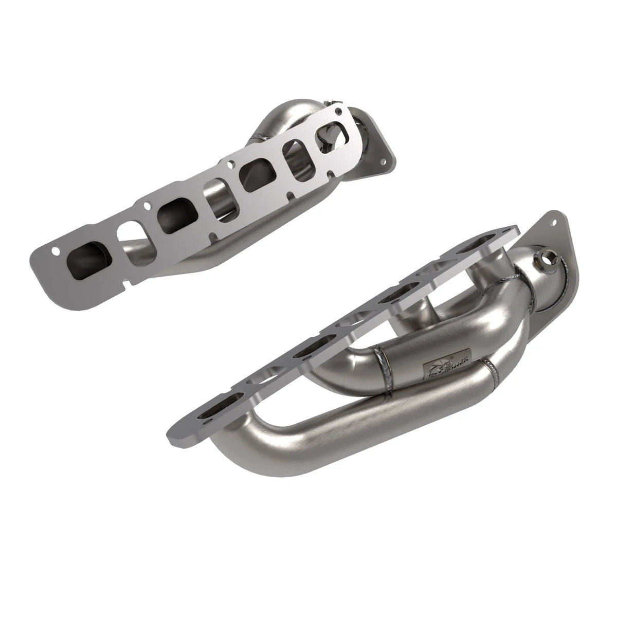 aFe 21-22 Jeep Wrangler 392 Twisted Steel Header 1-7/8" to 2-3/4" 304 SS Raw Finish (48-38031)