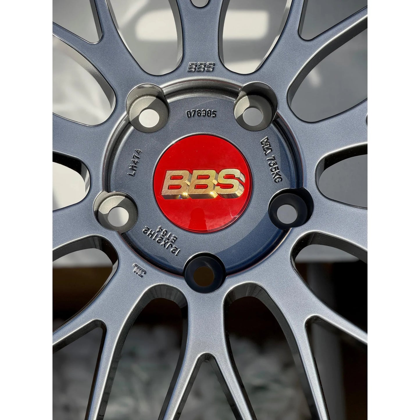 BBS LM 20x9 +42, 21x12 +64 5x130 Diamond Black (SET)