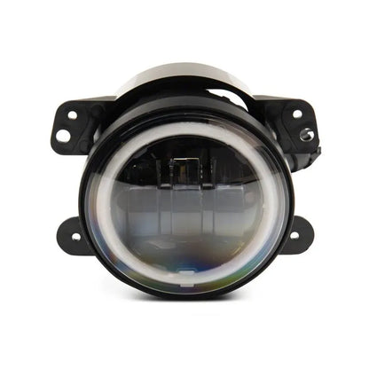 Raxiom 07-18 Jeep Wrangler JK Axial LED Fog Lights w/ Amber Halos | JK (J141994)