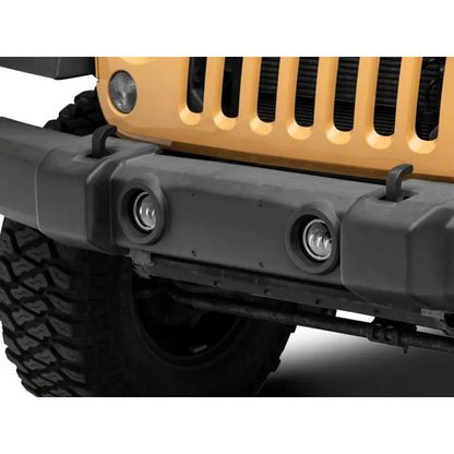 Raxiom 07-18 Jeep Wrangler JK Axial LED Fog Lights w/ Amber Halos | JK (J141994)