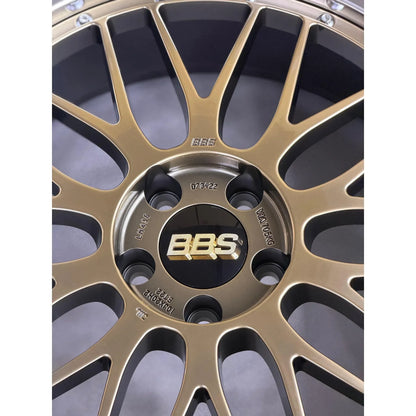 BBS LM 20x10 +22, 20x11 +24 5x112 Diamond Gold (SET)