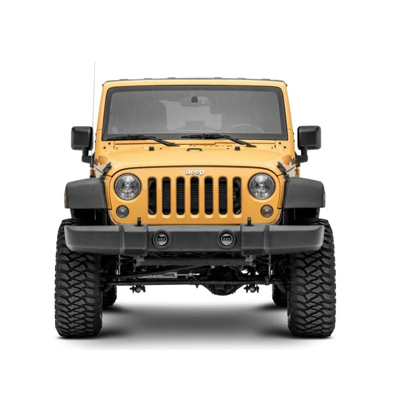 Raxiom 07-18 Jeep Wrangler JK Axial LED Fog Lights w/ Amber Halos | JK (J141994)