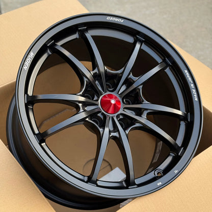 Mugen MF10 Black Edition 18x9.5 +45 5x120 Black (SET)
