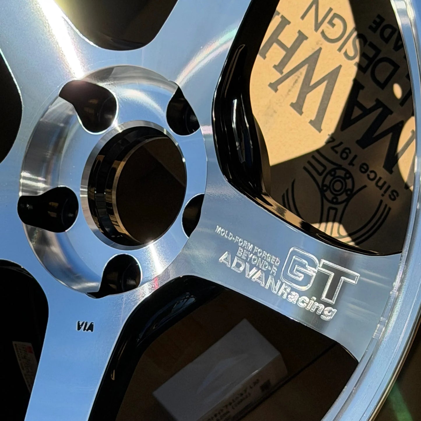 Advan GT Beyond-R 18x9.5 +22, 18x10.5 +34 5x120 Machining & Diamond Cutting (SET)