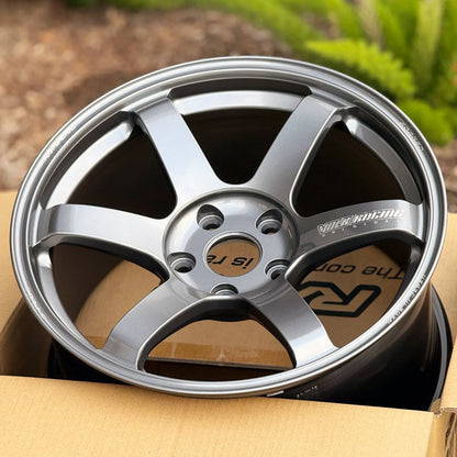 Volk Racing TE37 Saga S-Plus 18x10 +40 5x120 Gunmetal (SET)
