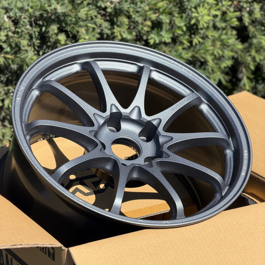 Volk Racing CE28N-Plus M-Spec 18x10 +40 5x120 Blast Gunmetal (SET)