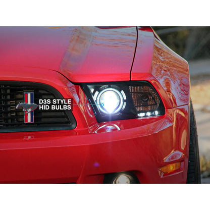 Raxiom 13-14 Ford Mustang w/ Factory HIDLED Halo Projector Headlights | Mustang (05-14) (49170)