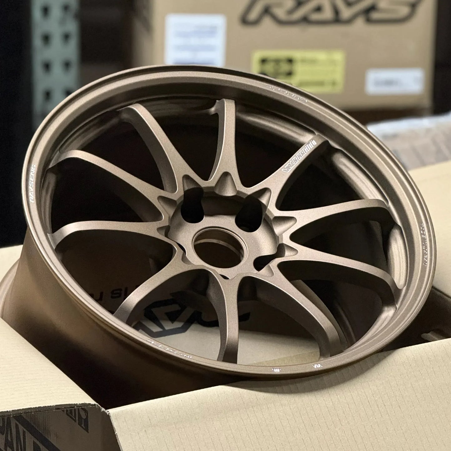 Volk Racing CE28N-Plus M-Spec 18x10 +40 5x120 Matte Gunbronze (SET)