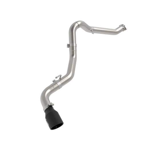 aFe Vulcan 3in 304 SS DPF-Back Exhaust w/ Black Tip | Jeep Gladiator V6-3.0L (21+) (49-38093-B)