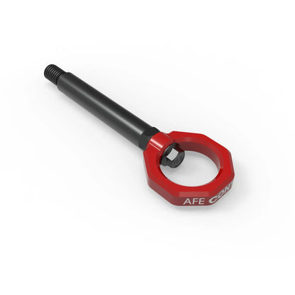 aFe 23-25 BMW M2 (G87) CONTROL F&R Tow Hook Red (450-502004-R)