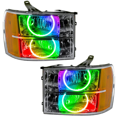 Oracle 99-13 GMC Sierra SMD HL | Round Ring ColorSHIFT (8165-334)