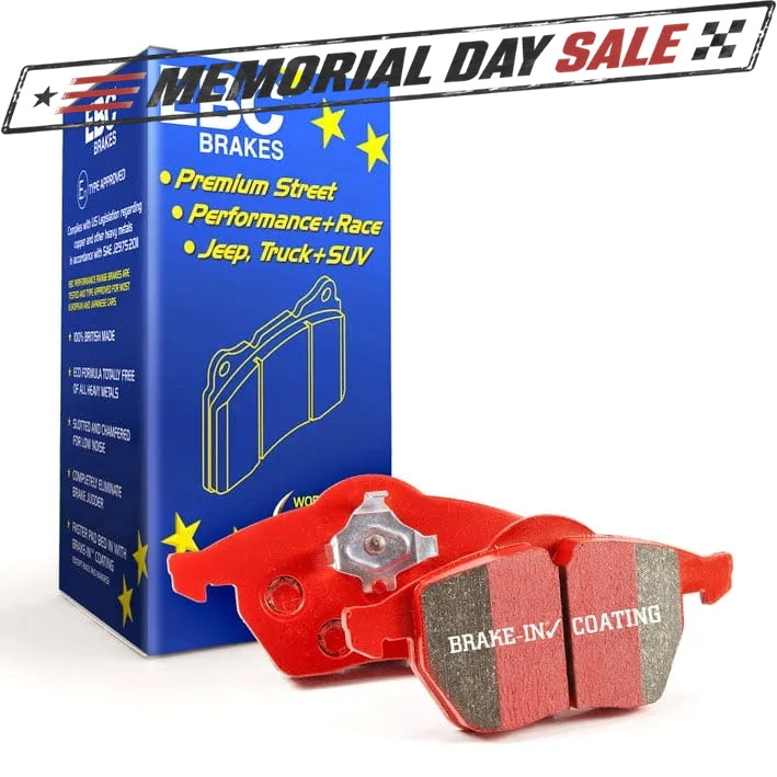 EBC Redstuff Front Brake Pads | 08-13 Mercedes-Benz C63 AMG (W204) 6.2