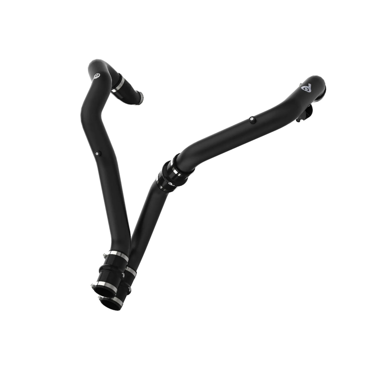 aFe Bladerunner 2.5in Hot Side IC Tubes w/SS Clamps | Ford F-150 Raptor V6 3.5L (17-20) (46-20298-B)