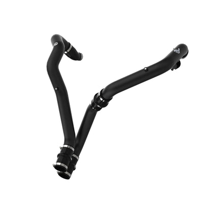 aFe Bladerunner 2.5in Hot Side IC Tubes w/SS Clamps | Ford F-150 Raptor V6 3.5L (17-20) (46-20298-B)
