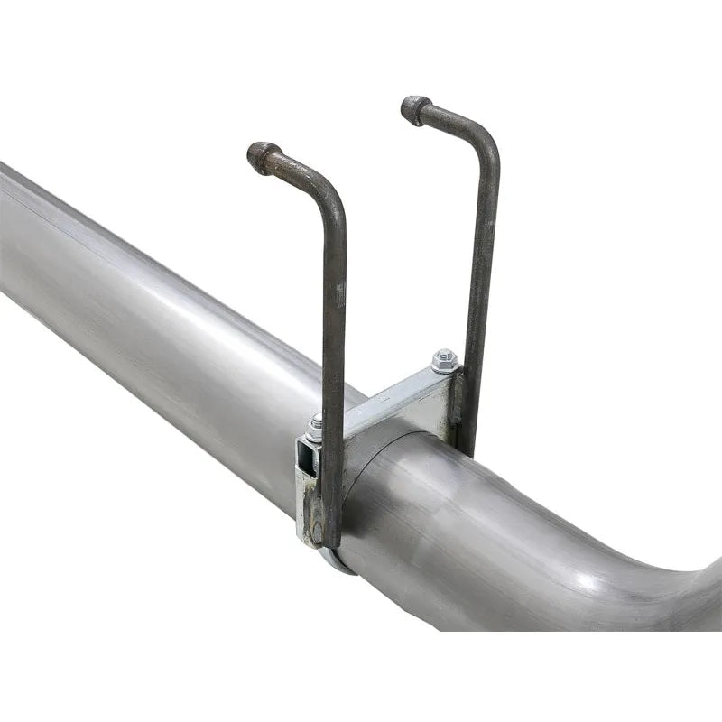 aFe Rebel XD 4in SS Down-Pipe Back Exhaust | Ford Diesel Trucks 17-23 (49-43102-P)