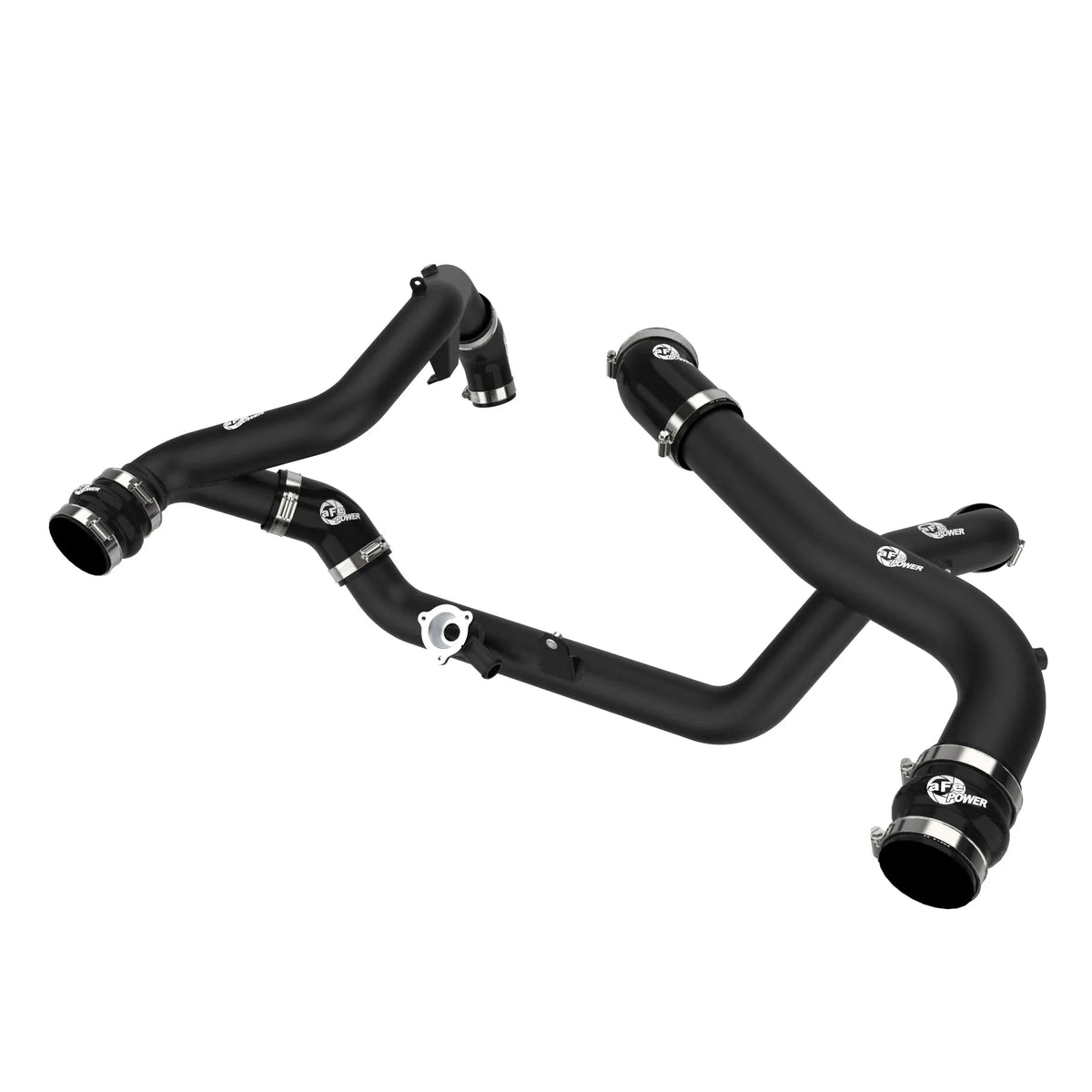 aFe BladeRunner Aluminum Hot & Cold Charge Pipe Kit | Ford Explorer ST V6 3.0L (20-23) (46-20654-B)