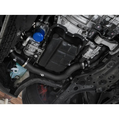 aFe BladeRunner 2-1/4-2-1/2in Aluminum Hot Charge Pipe | Hyundai Veloster N (46-20768-B)