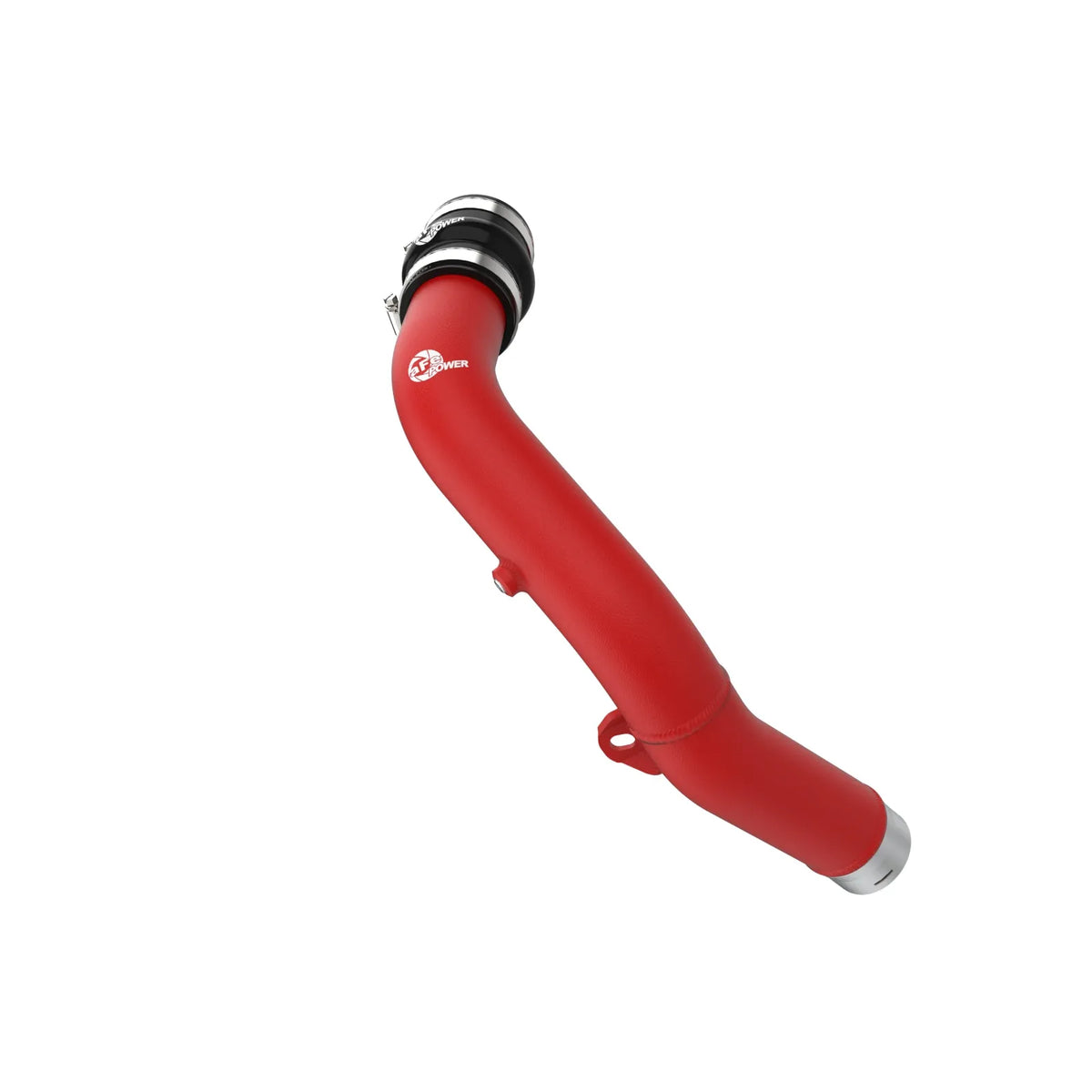 aFe 2.5" Aluminum Hot Charge Pipe Red | Subaru WRX H4-2.4L (22-23) (46-20668-R)