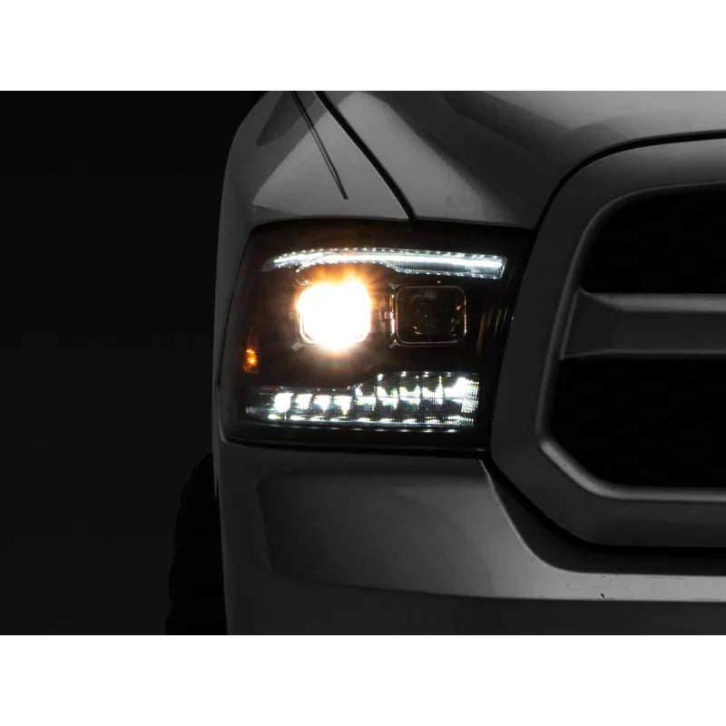 Raxiom 09-18 RAM 1500 LED Projector Headlights w/ Switchback | RAM 1500 (R111520)
