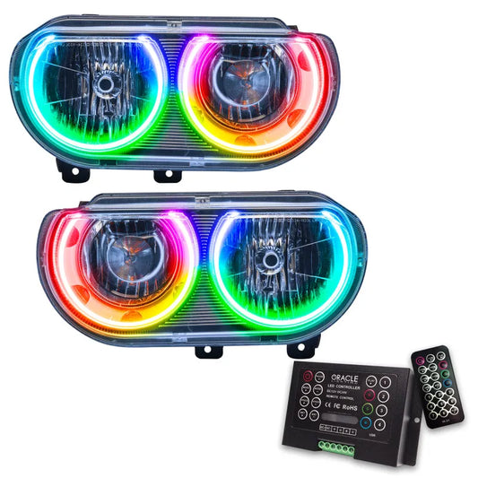 Oracle 08-14 Dodge Challenger SMD HL ColorSHIFT w/ 2.0 Controller | 2008-26 Challenger (7720-333)