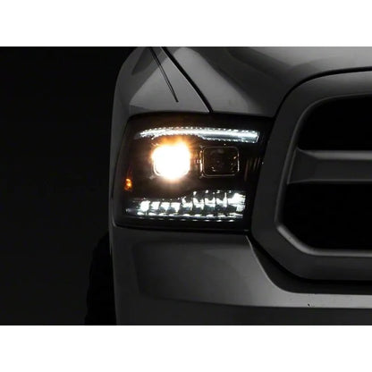 Raxiom 09-18 RAM 1500 LED Projector Headlights w/ Switchback | RAM 1500 (R111520)