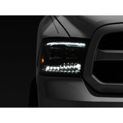 Raxiom 09-18 RAM 1500 LED Projector Headlights w/ Switchback | RAM 1500 (R111520)