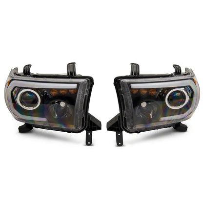 Raxiom 07-22 Tundra Axial Projector Headlights w/ LED Bar | Tundra 07-22 (TU16006)