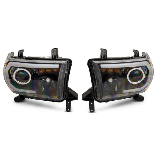 Raxiom 07-22 Tundra Axial Projector Headlights w/ LED Bar | Tundra 07-22 (TU16006)